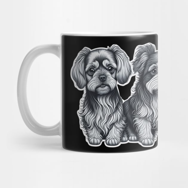 Fluffy Yorkie with Attitude – Small Dog with Big Style by IamActiveDog